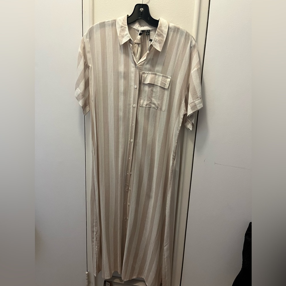Vero Moda Striped Shirt Dress